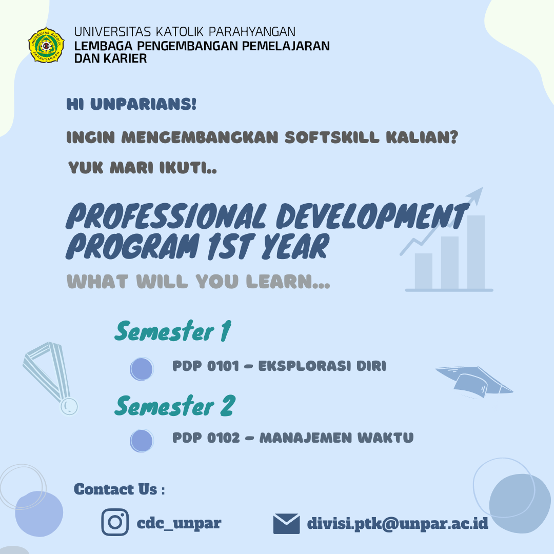 Pdp-1St-Year-Flyer - Faculty Of Social And Political Sciences
